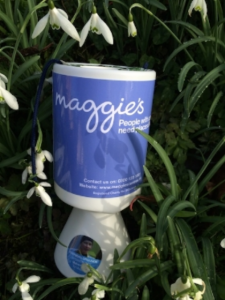 Collection Box and Snowdrops